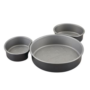 3pc+Nonstick+Mickey+Head+Cake+Pan+Set