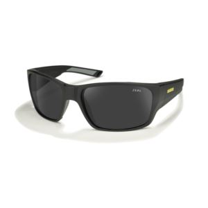 Bucktail+Polarized+Sunglasses+Matte+Black+w+Dark+Gray+Lens