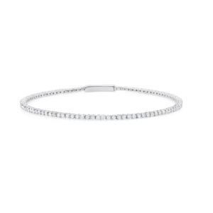 Crislu+Flex+Bracelet+Finished+in+Pure+Platinum