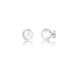 Crislu+Large+White+Pearl+Earrings