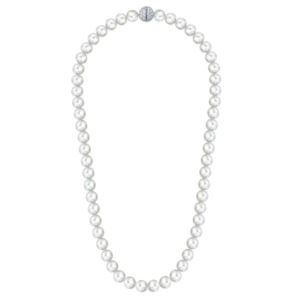Crislu+Large+White+Pearl+Necklace