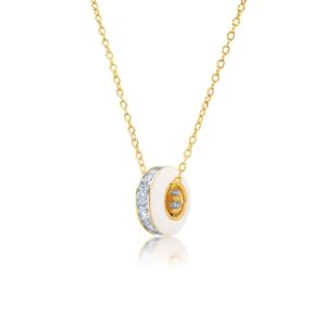 Crislu+Gold+Glaze+Rolling+Pendant