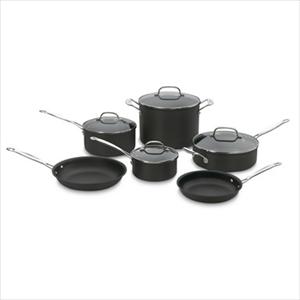 Cuisinart+Chef%27s+Classic+Non-Stick+10+Piece+Cookware+Set