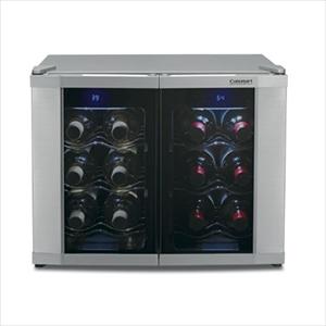 Cuisinart+12+Bottle+Dual+Zone+Wine+Cellar