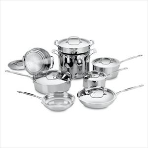 Cuisinart+Chef%27s+Classic+Stainless+14-Piece+Cookware+Set