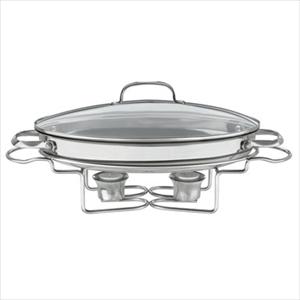 Cuisinart+Stainless+Oval+Buffet+Server+inch