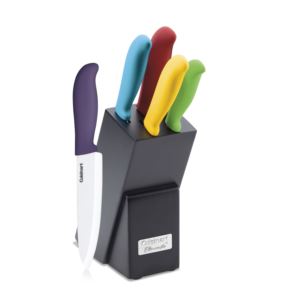 Cusinart+Ceramic+Color+Piece+Cutlery+Block+Set