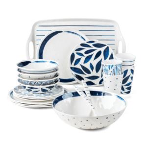 Blue+Bay+Melamine+20pc+Dinnerware+Set