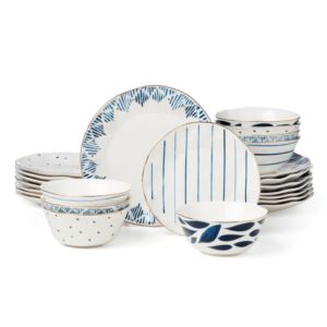 Blue+Bay+24pc+Dinnerware+Set