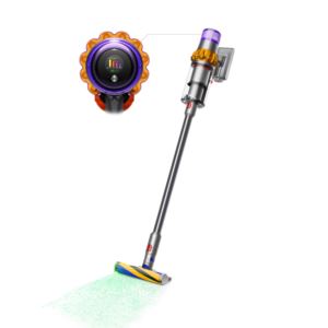 V15+Detect+Cordless+Vacuum+Yellow%2FNickel