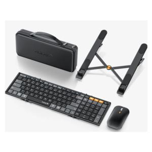 ProtoArc+Foldable+Keyboard+Mouse+LaptopNotebook+Stand+Bundle