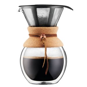 Pour+Over+8+Cup+Double+Wall+Coffeemaker+w%2F+Cork+Band