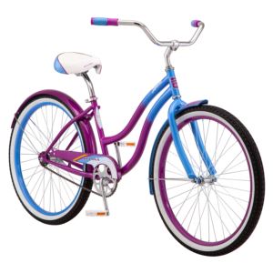 Kulana+Lakona+Shore+Cruiser+Bike%2C+26-+Wheels%2C+Single+Speed%2C+Blue%2FPurple