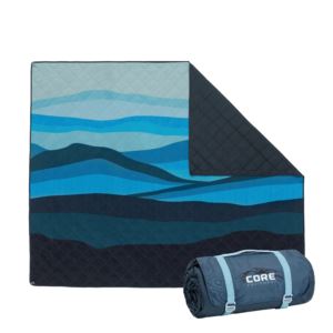 Staydown+Multipurpose+Outdoor+Travel+Blanket+Misty+Mountains