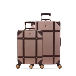Expandable+Trunk+2pc+Hardside+Spinner+Set+Blush