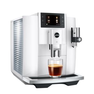 E+Automatic+Coffee+Machine+White