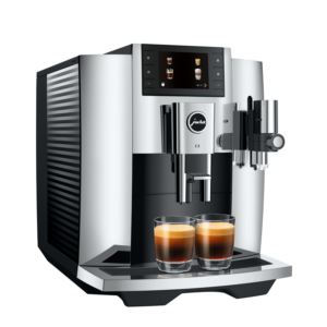 E+Automatic+Coffee+Machine+Chrome