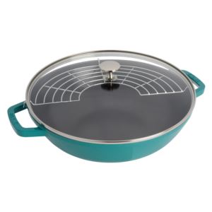 qt+Cast+Iron+Perfect+Pan+Turquoise