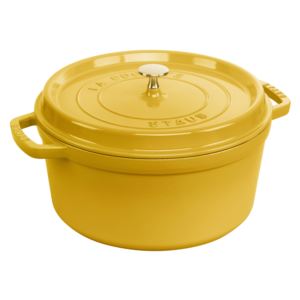 qt+Cast+Iron+Round+Dutch+Oven+Citron