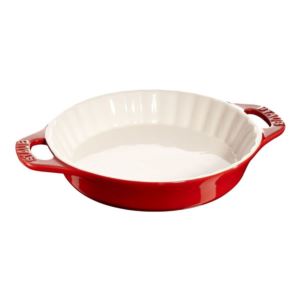 Round+Stoneware+Pie+Dish+Cherry