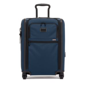 Alpha+Continental+Dual+Access+4+Wheeled+Carry-On+Navy