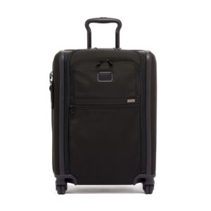 Alpha+Continental+Expandable+Wheeled+Carry+On+Black