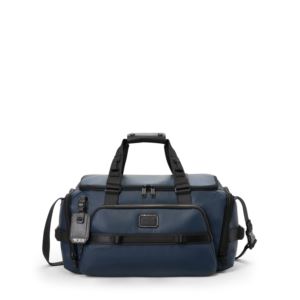Alpha+Bravo+Mason+Duffel+Navy+Coated+Canvas