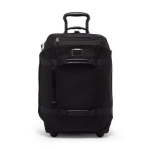 Alpha+Bravo+International+2+Wheeled+Duffel+Backpack+Carry+On-+Black