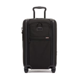 Alpha+International+Expandable+Wheeled+CarryOn+Black