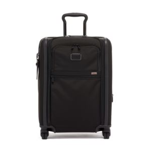 Alpha+Continental+Dual+Access+4+Wheeled+Carry-On+-+Black