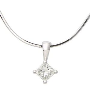 White+Gold+ct+Diamond+Necklace