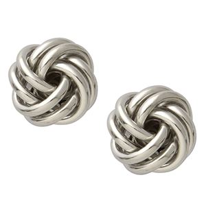 Sterling+Silver+Love+Knot+Earrings