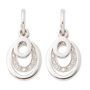 Diamond+Dangle+Earrings