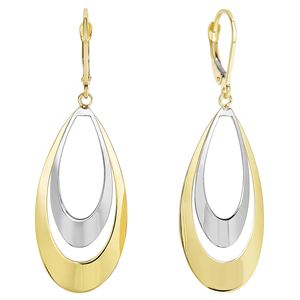 Two+Tone+Dangle+Earrings