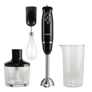 Multi-Purpose+4-in-1+Immersion+Hand+Blender+Black