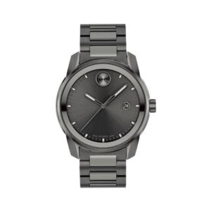 Mens+BOLD+Verso+Gunmetal+Ion-Plated+Stainless+Steel+Watch+Gunmetal+Dial