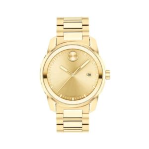 Mens+BOLD+Verso+Gold-Tone+Stainless+Steel+Watch+Gold+Dial