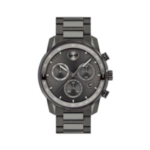 Mens+BOLD+Verso+Chronograph+Gunmetal+Stainless+Steel+Watch+Gunmetal+Dial