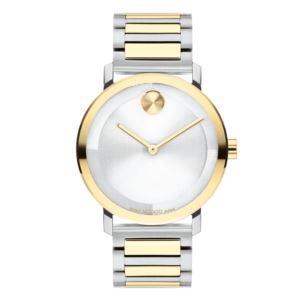 Men%27s+Bold+Evolution+2.0+Two-Tone+Stainless+Steel+Watch+Silver+Dial