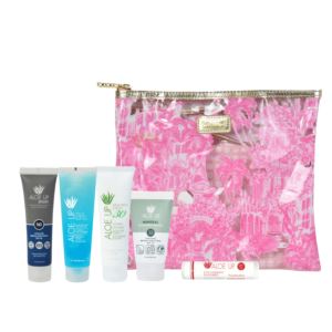 Aloe+Up+Lilly+Pulitzer+Beach+Day+Pouch+with+Sunscreen