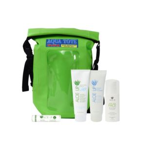 Aloe+Up+2.5L+Waterproof+Dry+Bag+with+White+Collection++Sunscreen
