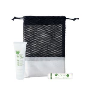 Aloe+Up+Small+Mesh+Bag+with+White+Collection+Sunscreen