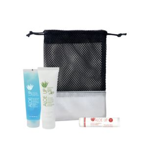 Aloe+Up+Small+Mesh+Bag+with+White+Collection+Sunscreen