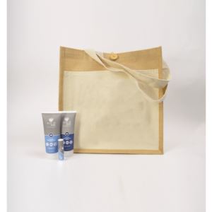 Aloe+Up+Cotton%2FJute+Tote+Bag+with+Sport+Sunscreen