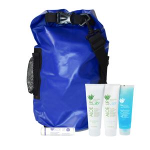 Aloe+Up+10L+Waterproof+Dry+Bag+with+White+Collection+Sunscreen