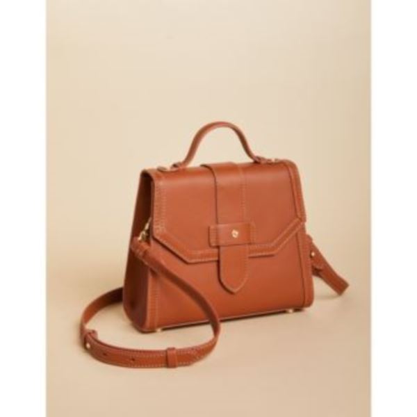 Siren Sara Satchel Crossbody Chestnut