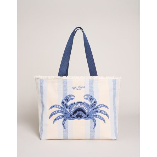 Blue Crab Beach Tote