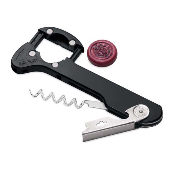Retractable Foil Cutter Corkscrew - Thumbnail 2