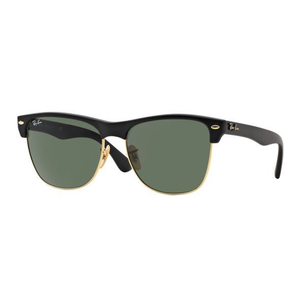 Clubmaster Oversized Sunglasses - Black