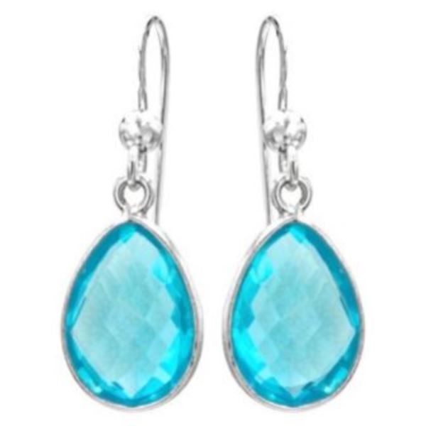 Blue quartz earrings 2025